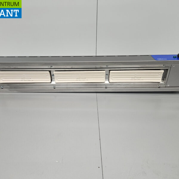 HCB RVS keramisch Warmte element Premium-line 100 cm Horeca