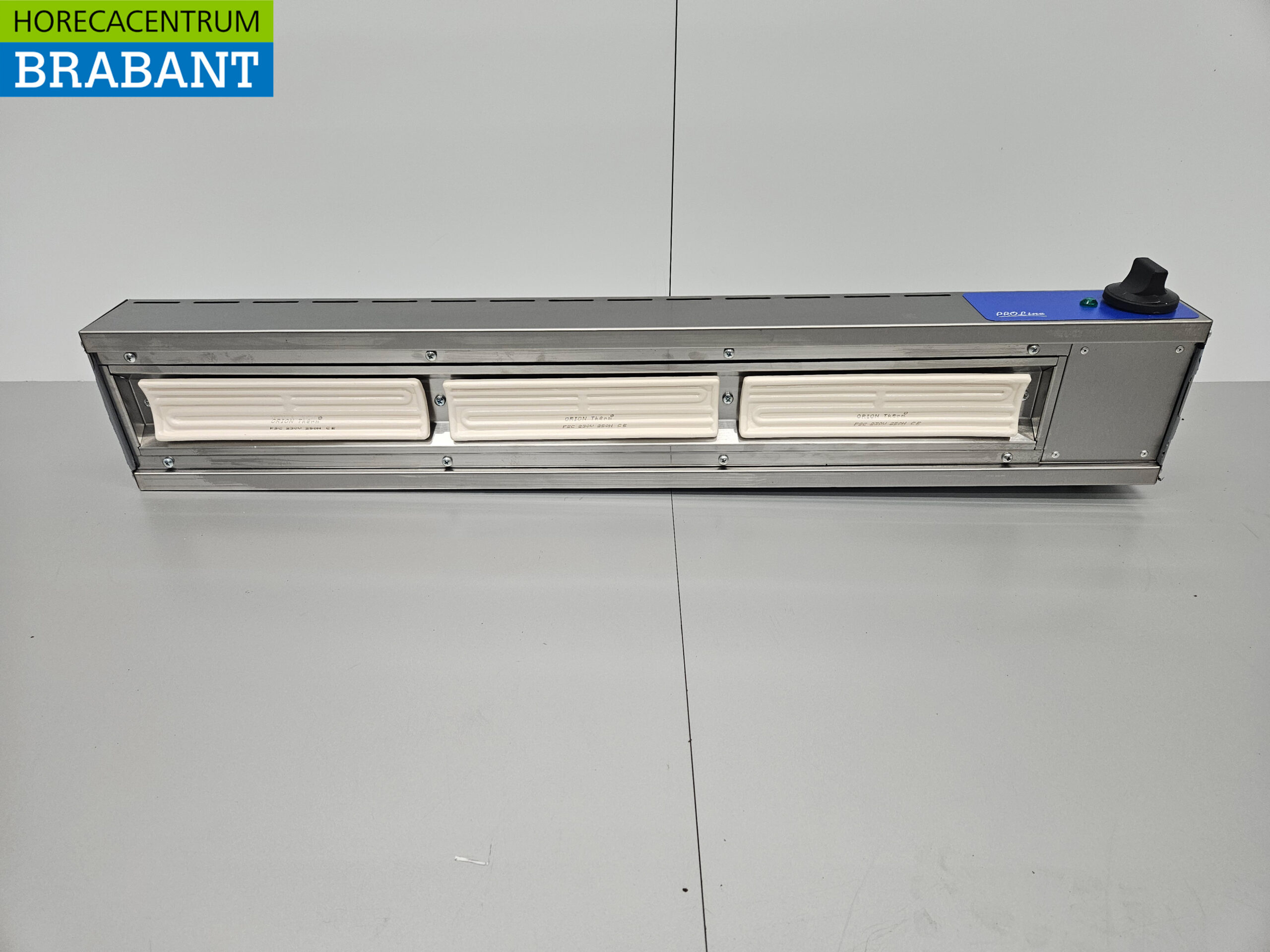 HCB RVS keramisch Warmte element Premium-line 100 cm Horeca
