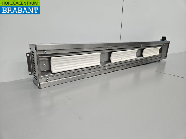 HCB RVS keramisch Warmte element Premium-line 120 cm Horeca - Afbeelding 3