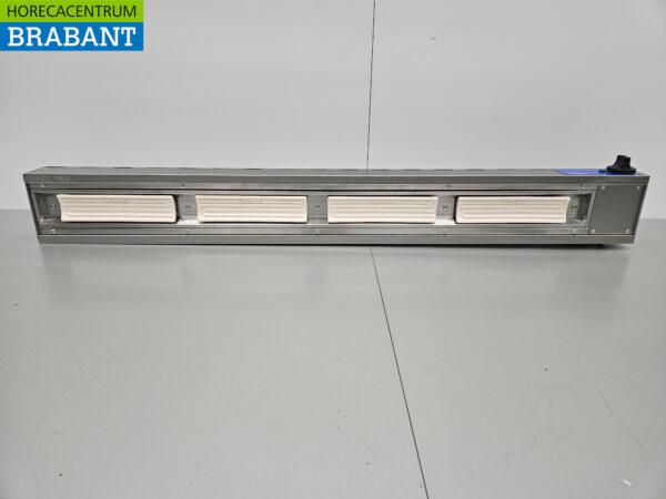 HCB RVS keramisch Warmte element Premium-line 140 cm Horeca
