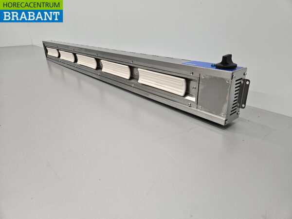 HCB RVS keramisch Warmte element Premium-line 180 cm Horeca - Afbeelding 2