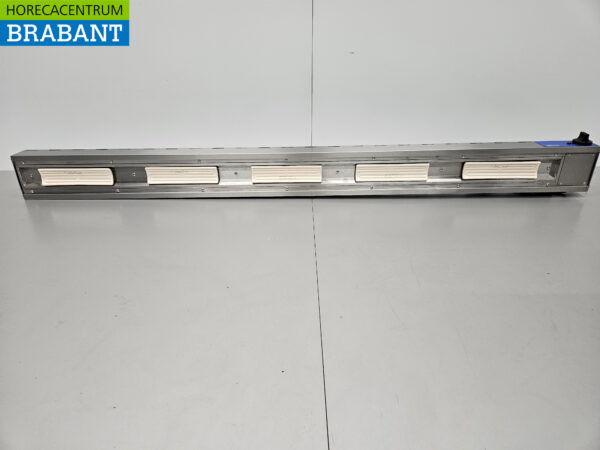 HCB RVS keramisch Warmte element Premium-line 200 cm Horeca