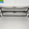 RVS HCB Dubbele Etagère Brug Premium-line 180 cm Horeca