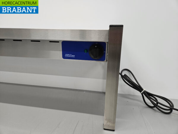 RVS Warmtebrug Warmhoudbrug Verwarmde etagère Premium-line 200 cm Horeca - Afbeelding 4