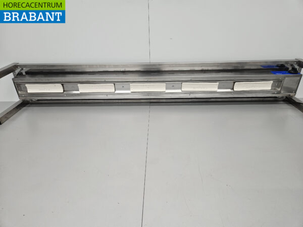 RVS Warmtebrug Warmhoudbrug Verwarmde etagère Premium-line 200 cm Horeca - Afbeelding 6