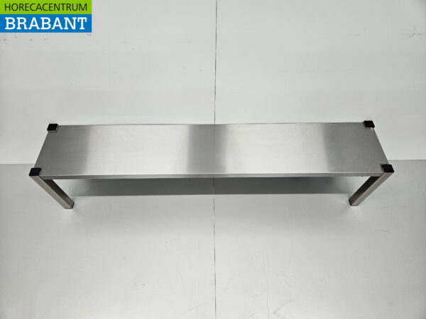 RVS Warmtebrug Warmhoudbrug Verwarmde etagere 160 cm Horeca - Afbeelding 4