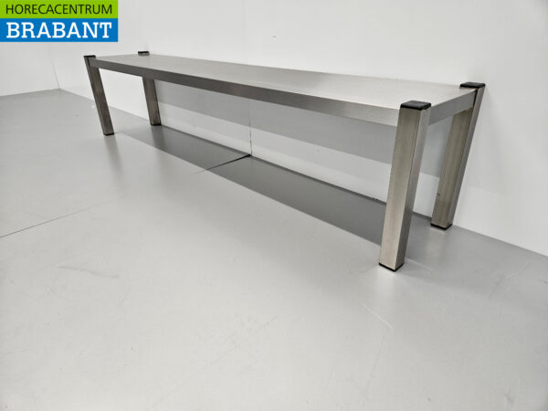 RVS HCB Etagère Brug Premium-line 160 cm Horeca - Afbeelding 2
