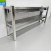 HCB RVS Dubbele Warmtebrug Warmhoudbrug Verwarmde etagère Premium-line 160 cm Horeca - Afbeelding 3