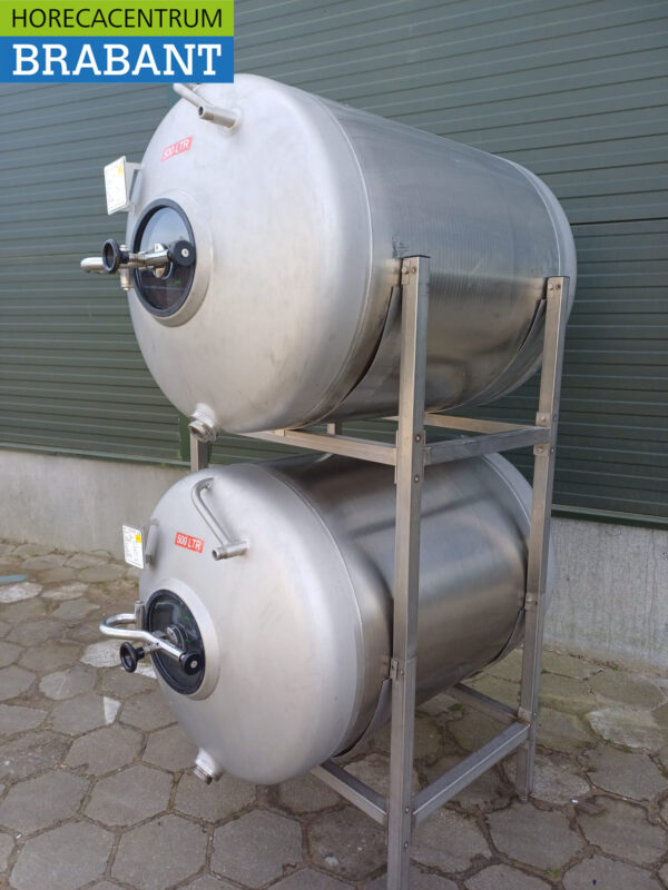Koelcel Vriescel met 2 biertanks 500 liter installatie 230V Horeca - Afbeelding 8