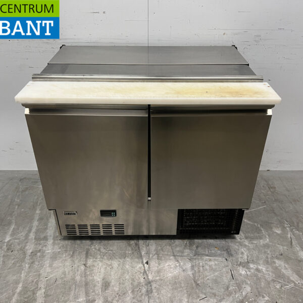 RVS Zanussi Saladette Koelwerkbank 95,5 cm 230V Horeca