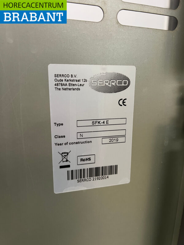 Serrco Fustenkoeler Fustenkoeling 88 cm 230V Horeca - Afbeelding 5