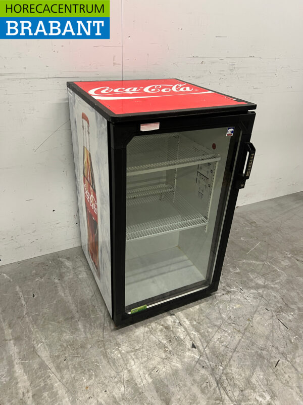 Coca Cola Glasdeurkoeling Koelkast 136 liter 230V Horeca - Afbeelding 2