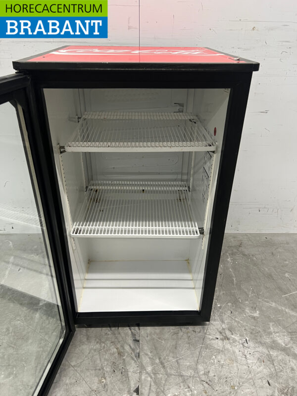 Coca Cola Glasdeurkoeling Koelkast 136 liter 230V Horeca - Afbeelding 4