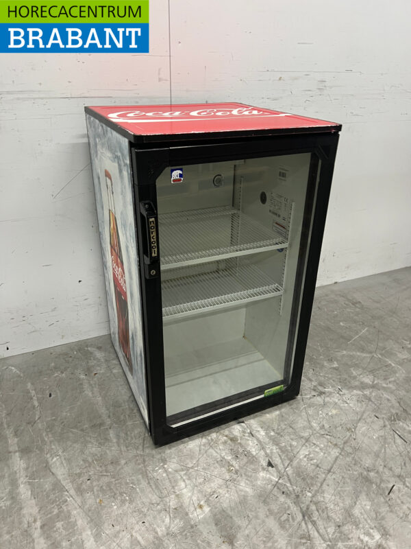 Coca Cola Glasdeurkoeling Koelkast 136 liter 230V Horeca - Afbeelding 2