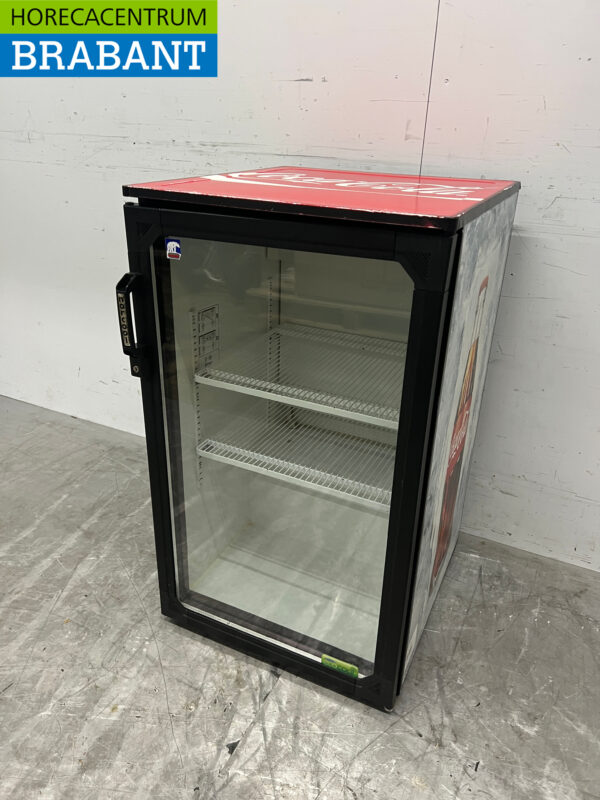Coca Cola Glasdeurkoeling Koelkast 136 liter 230V Horeca - Afbeelding 3