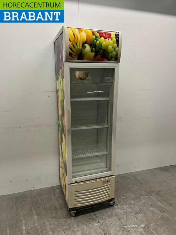 Glasdeurkoeling 250 liter 230V Horeca - Afbeelding 2