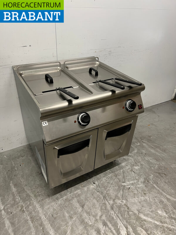 RVS Modular Dubbele friteuse 2 x 17 liter 33 kW 400V Horeca - Afbeelding 3