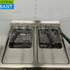 RVS Modular Dubbele friteuse 2 x 17 liter 33 kW 400V Horeca - Afbeelding 4