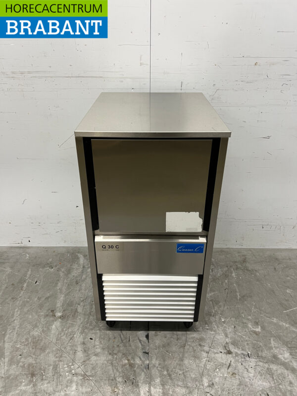 RVS ITV Quasar ijsblokjesmachine ijsklontjesmachine 31 kg p/d 230V Horeca