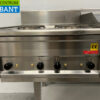 RVS Lotus Baklijn 4 pits, Bakplaat en dubbele friteuse 2 x 10 liter 212 cm 400V Horeca - Afbeelding 8
