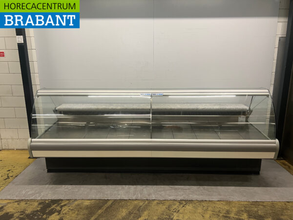 Arneg Koelvitrine Snackvitrine 320 cm  230V Cafetaria Friettent Horeca