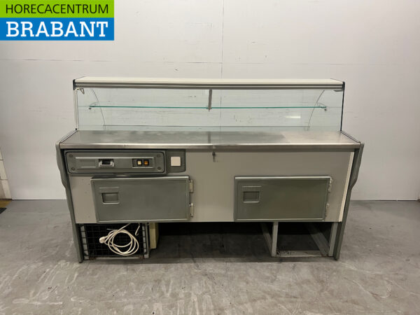 Koelvitrine 191.5 cm 230V Cafetaria Friettent Horeca - Afbeelding 4