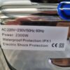 RVS GGG Automatische Handendroger Handdroger 2300 watt 230V Horeca - Afbeelding 4