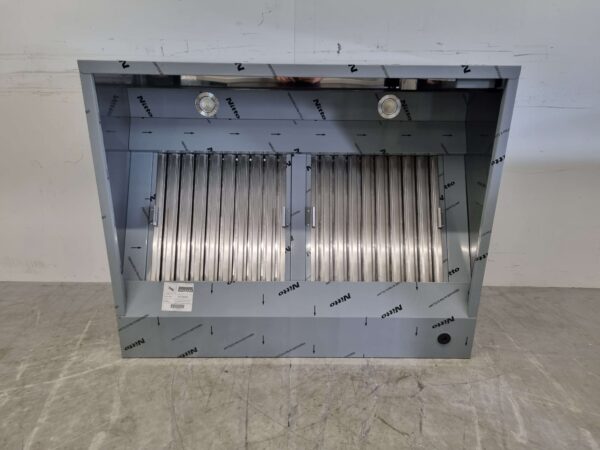 RVS Afzuigkap Dampkap Premium-line motor 1500 kuub box doos model 120 cm 230V Horeca
