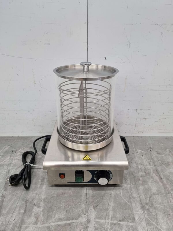 RVS Hotdogkoker Hotdogwarmer Hotdog 230V Horeca
