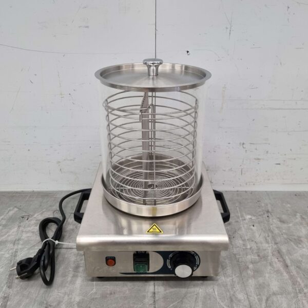 RVS Hotdogkoker Hotdogwarmer Hotdog 230V Horeca