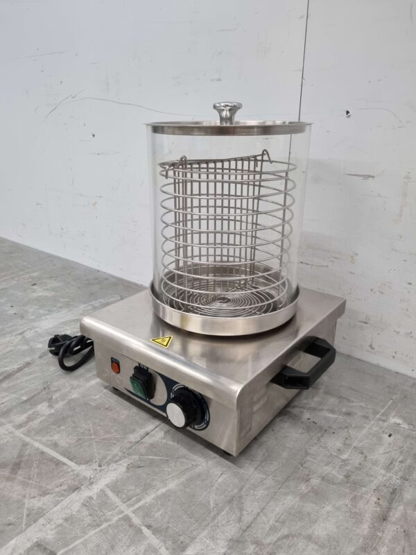 RVS Hotdogkoker Hotdogwarmer Hotdog 230V Horeca - Afbeelding 3