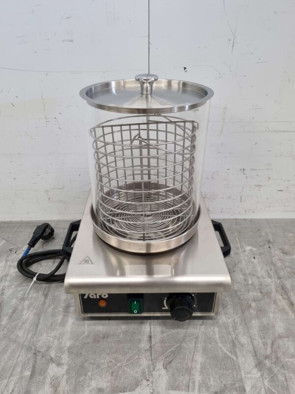 RVS Hotdogkoker Hotdogwarmer Hotdog 230V Horeca