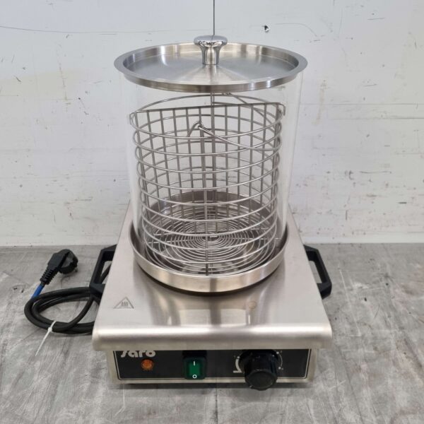 RVS Hotdogkoker Hotdogwarmer Hotdog 230V Horeca