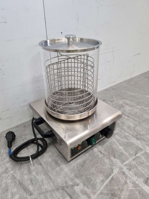 RVS Hotdogkoker Hotdogwarmer Hotdog 230V Horeca - Afbeelding 2