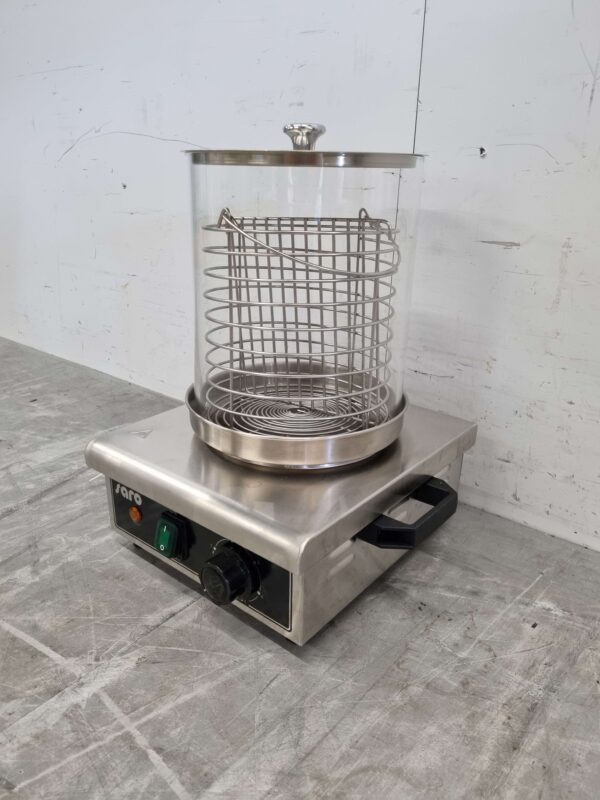 RVS Hotdogkoker Hotdogwarmer Hotdog 230V Horeca - Afbeelding 3