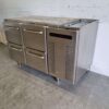 RVS Gram Koelwerkbank 4 laden 129 cm 230V Horeca - Afbeelding 3