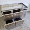 RVS Gram Koelwerkbank 4 laden 129 cm 230V Horeca - Afbeelding 4