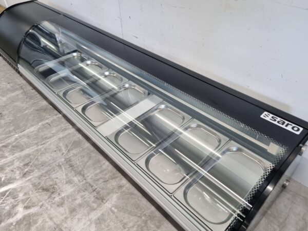 Saro Sushivitrine Opzet koelvitrine 7 x 1/3 GN 180 cm 230V Horeca - Afbeelding 4