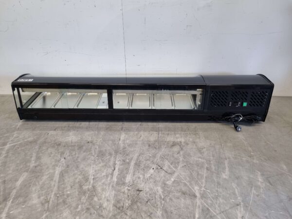 Saro Sushivitrine Opzet koelvitrine 7 x 1/3 GN 180 cm 230V Horeca - Afbeelding 5