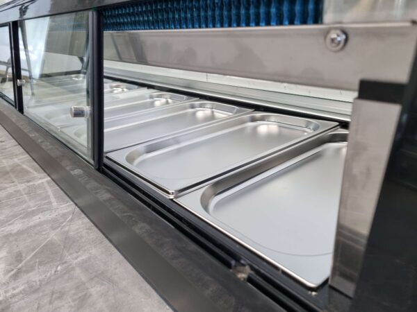 Saro Sushivitrine Opzet koelvitrine 7 x 1/3 GN 180 cm 230V Horeca - Afbeelding 7