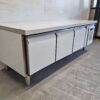 RVS Saro Onderbouw Koelwerkbank 3 deuren 179,5 cm 230V Horeca - Afbeelding 3