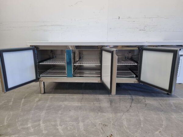 RVS Saro Onderbouw Koelwerkbank 3 deuren 179,5 cm 230V Horeca - Afbeelding 5