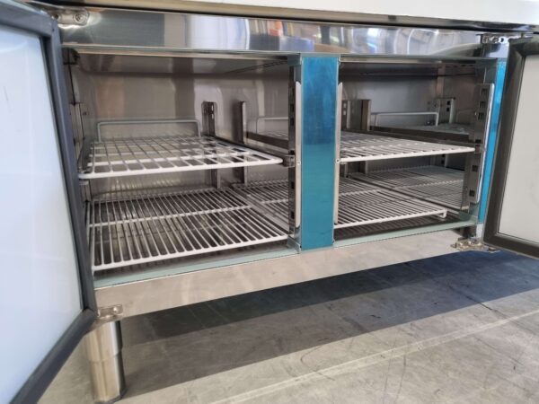 RVS Saro Onderbouw Koelwerkbank 3 deuren 179,5 cm 230V Horeca - Afbeelding 6