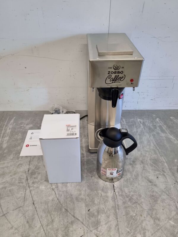 RVS Zorro Koffiemachine Koffieautomaat 230V Horeca - Afbeelding 4