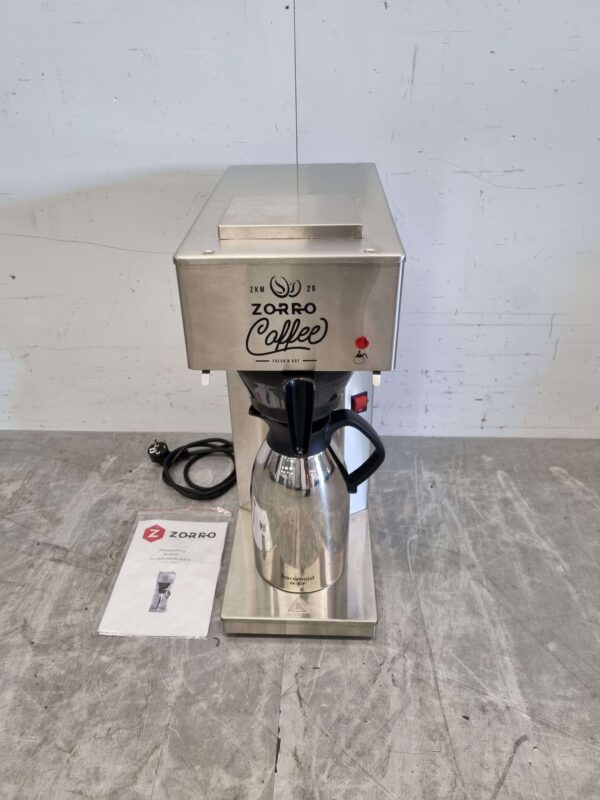 RVS Zorro Koffiemachine Koffieautomaat 230V Horeca