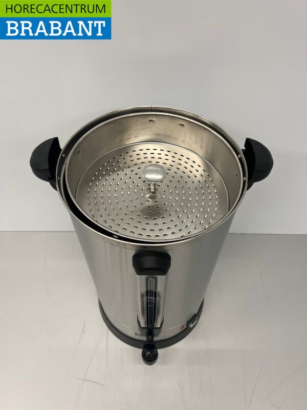 RVS Dubbelwandige percolator koffiemachine 18,2 liter 120 kopjes 230V Horeca - Afbeelding 6