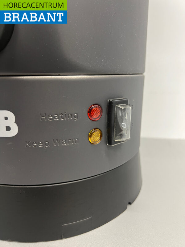 HCB RVS Dubbelwandige percolator koffiemachine 5,3 liter 35 kopjes 230V Horeca - Afbeelding 5