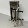 RVS Verticale vulbus stopbus worstvuller 3 liter Horeca Slagerij - Afbeelding 3