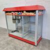 Popcornmachine Popcorn machine met warmhoudvitrine 230V Braderie Markt Horeca - Afbeelding 2
