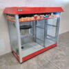 Popcornmachine Popcorn machine met warmhoudvitrine 230V Braderie Markt Horeca - Afbeelding 3